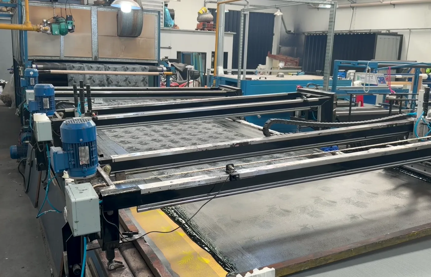 Línea productiva real de JJTEX